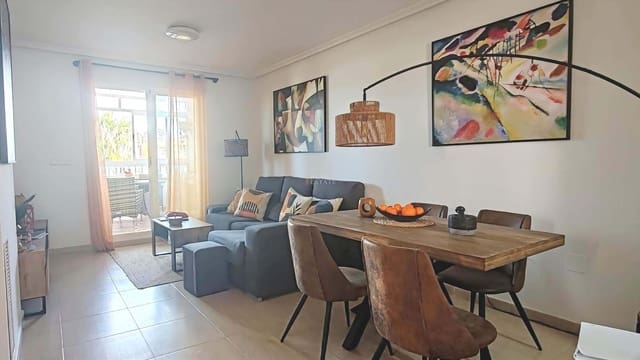 2 chambre Appartement à vendre à Mar de Cristal, Carthagène avec piscine - 130 000 € (Ref: 9571646)