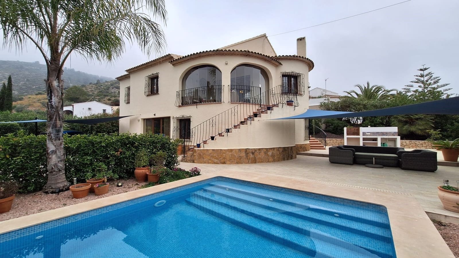 3 makuuhuone Huvila myytävänä paikassa Alcalali / Alcanali mukana uima-altaan - 585 000 € (Ref: 9643550)