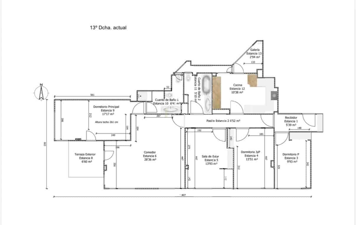 4 bedroom Apartment for sale in Murcia city with garage - € 620,000 (Ref: 9830473)