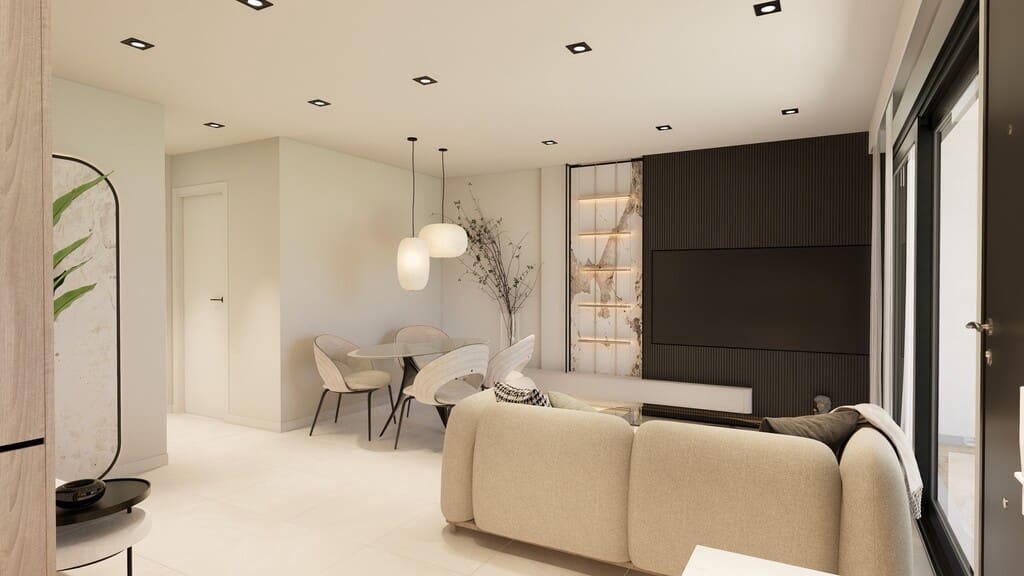2 makuuhuone Bungalow myytävänä paikassa Pilar de la Horadada mukana uima-altaan 
autotalli - 250 900 € (Ref: 10119018)