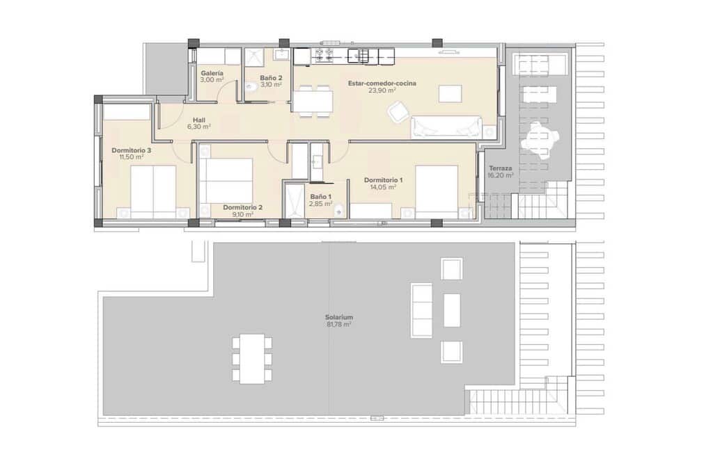 3 sypialnia Apartament na sprzedaż w Vera z basenem garażem - 270 500 € (Ref: 10128244)