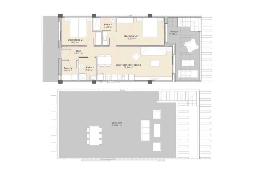 Ático de 3 habitaciones en Vera en venta con piscina garaje - 325.500 € (Ref: 10128245)