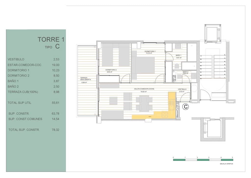 2 chambre Appartement à vendre à Guardamar del Segura avec piscine - 245 000 € (Ref: 9461802)