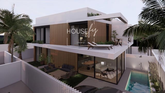 3 makuuhuone Huvila myytävänä paikassa Torre de la Horadada, Pilar de la Horadada - 610 000 € (Ref: 8623369)