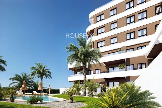 Mieszkanie na sprzedaż w Zona Pueblo, Guardamar del Segura z basenem garażem - 295 000 € (Ref: 9459701)