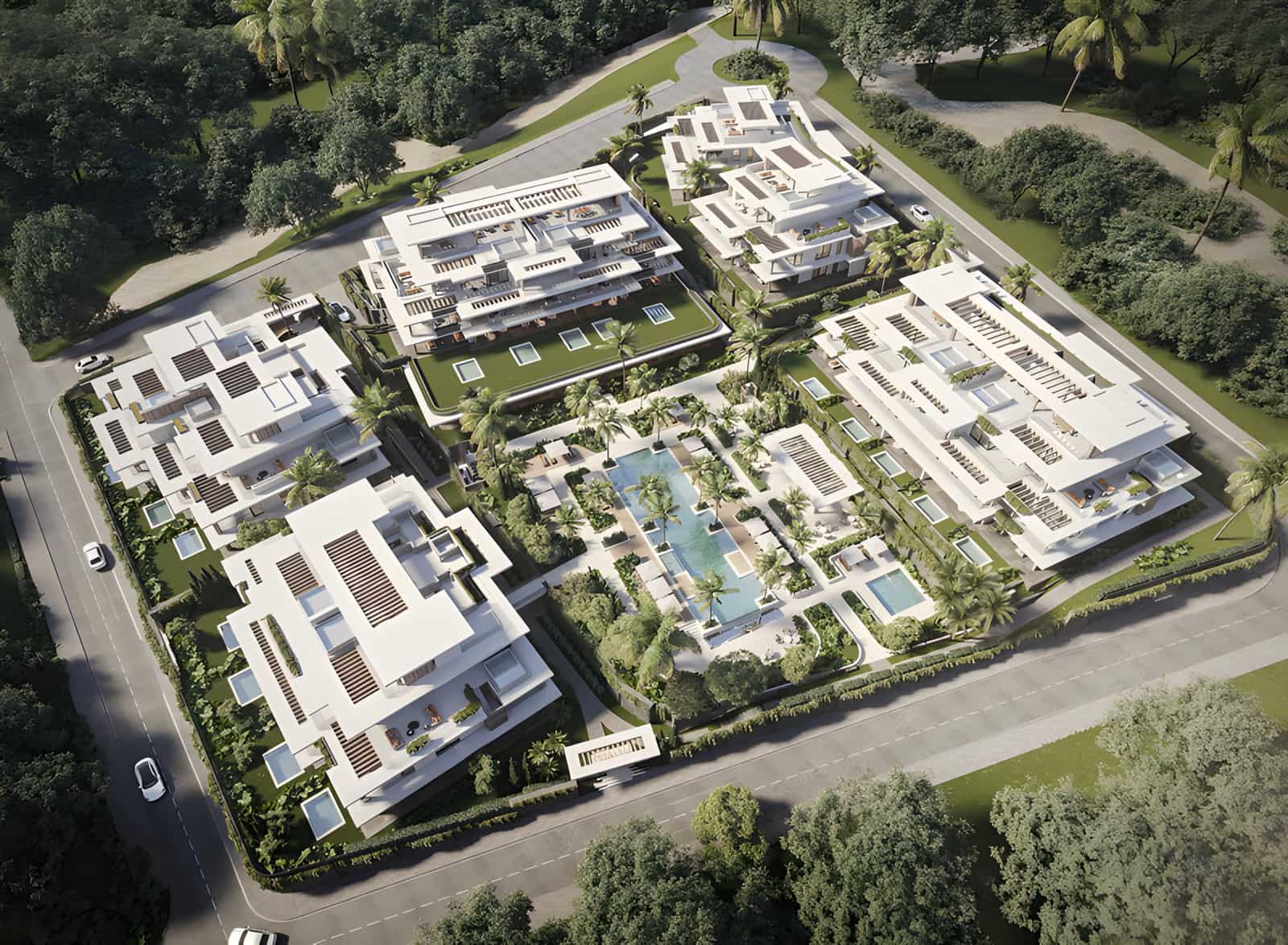 2 soveværelse Lejlighed til salg i New Golden Mile med swimmingpool garage - € 780.000 (Ref: 9012060)