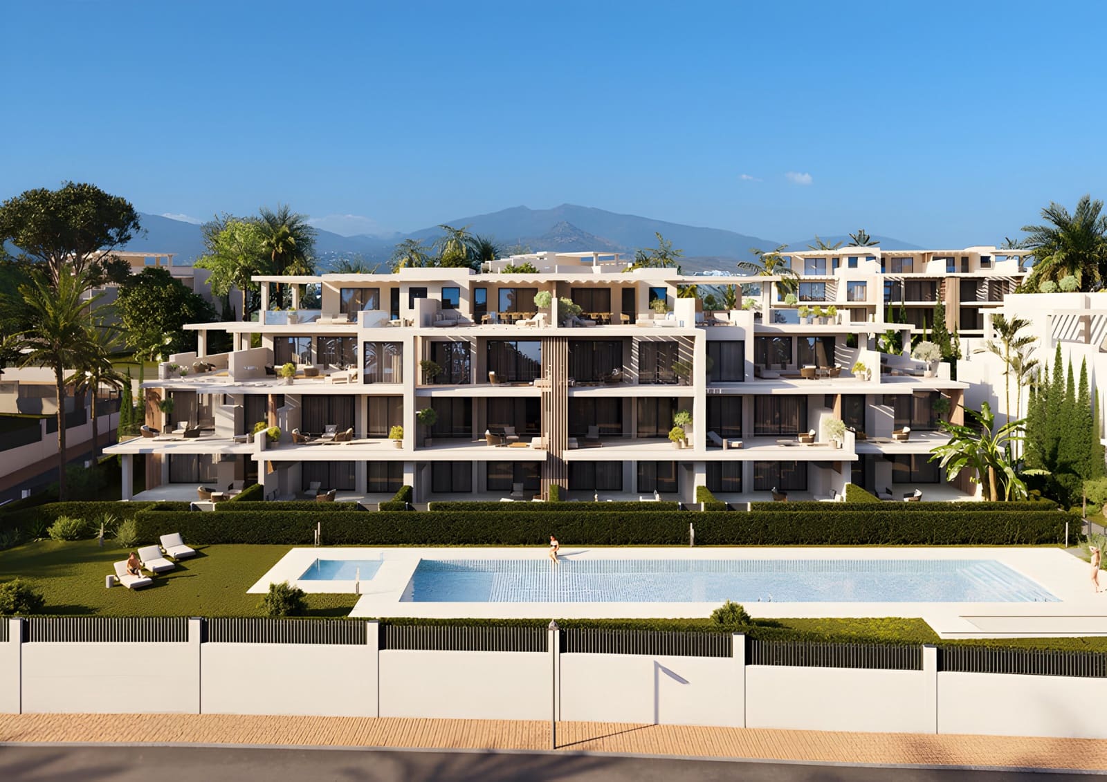 2 soveværelse Lejlighed til salg i Estepona med swimmingpool garage - € 695.000 (Ref: 9012062)