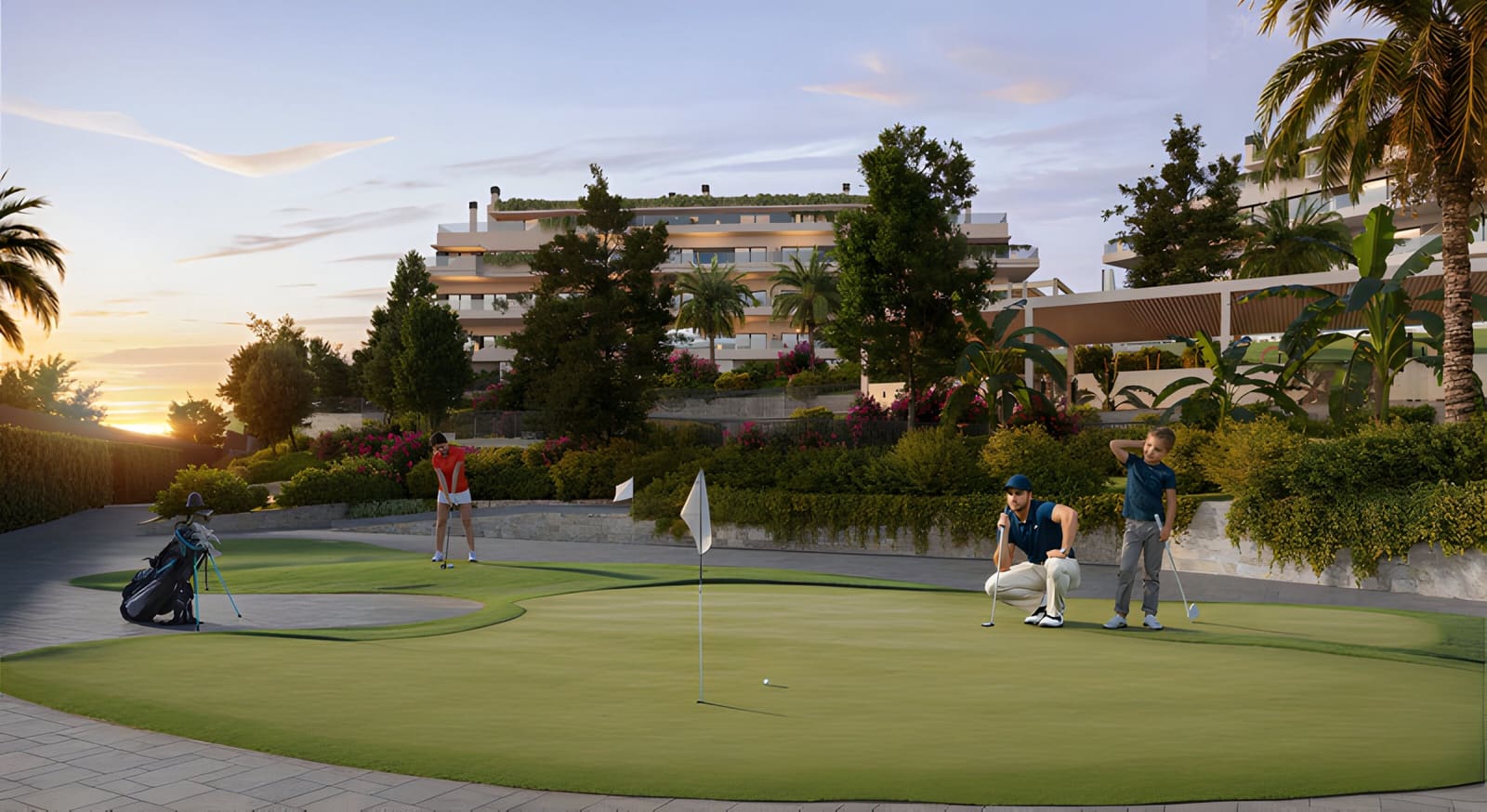 2 bedroom Apartment for sale in El Chaparral with pool - € 510,000 (Ref: 9012066)