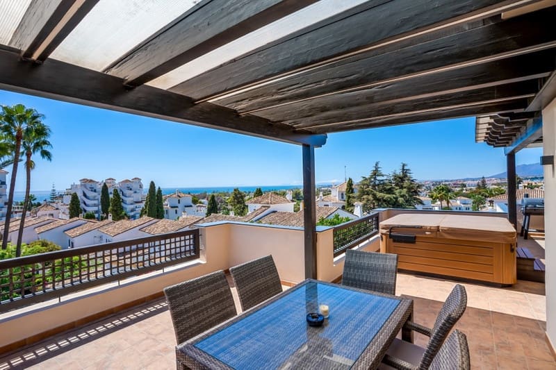 3 quarto Penthouse para venda em Nueva Andalucia com piscina garagem - 1 495 000 € (Ref: 9246510)