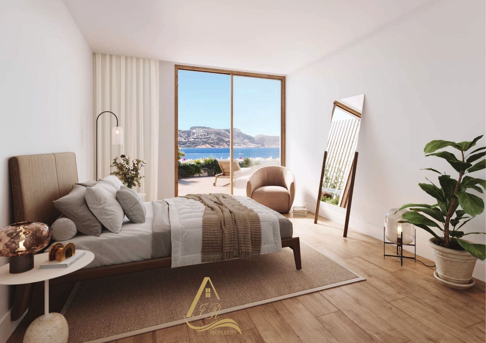 2 makuuhuone Huoneisto myytävänä paikassa Alfaz del Pi / L'Alfas del Pi mukana uima-altaan 
autotalli - 500 000 € (Ref: 9296140)