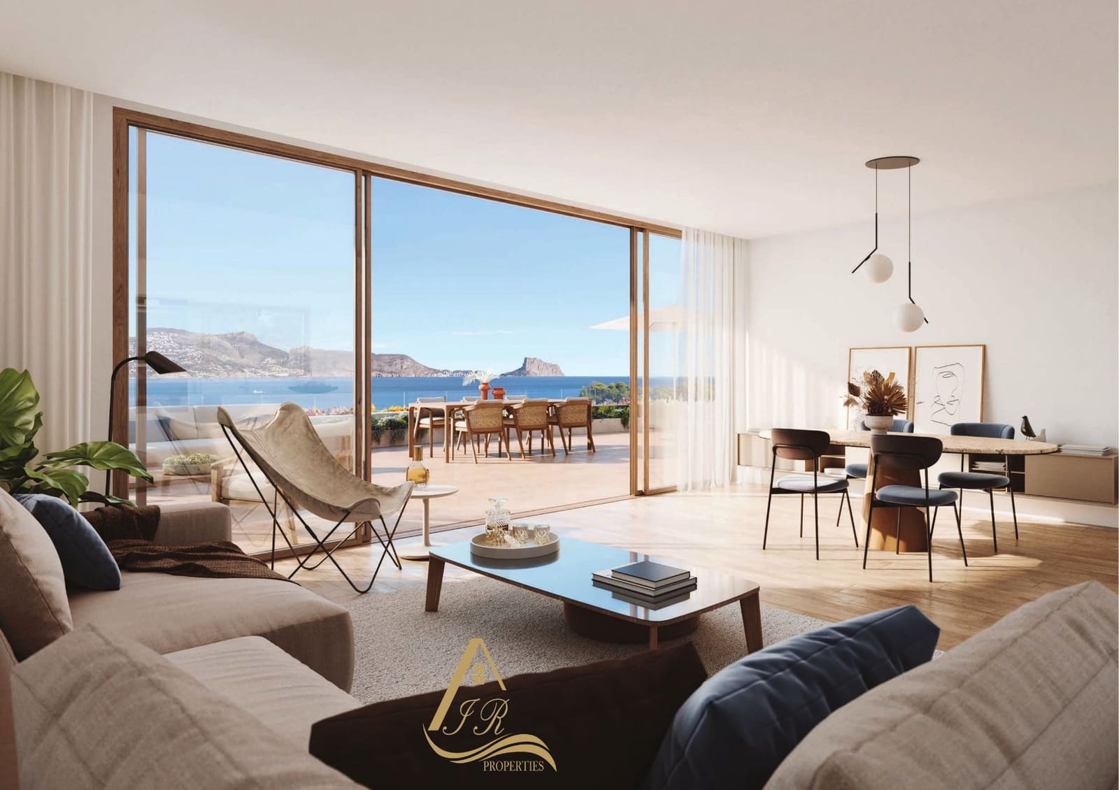 2 makuuhuone Huoneisto myytävänä paikassa Alfaz del Pi / L'Alfas del Pi mukana uima-altaan 
autotalli - 500 000 € (Ref: 9296140)