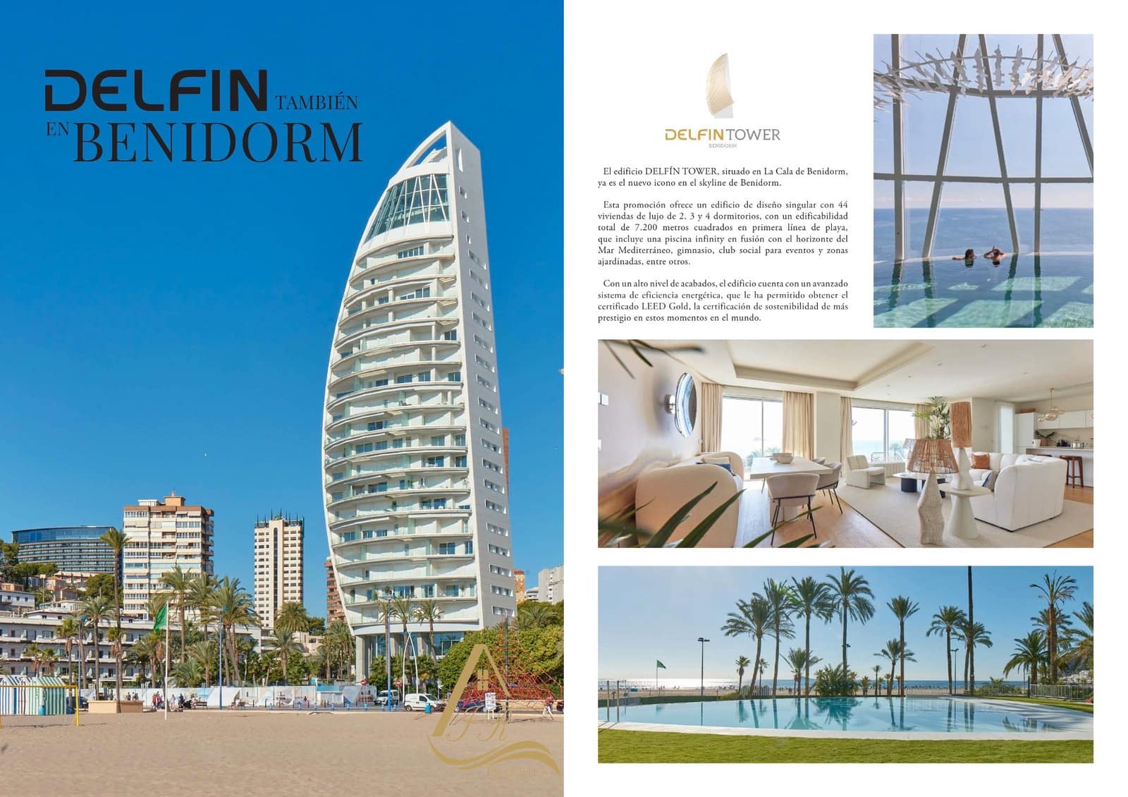 2 makuuhuone Huoneisto myytävänä paikassa Alfaz del Pi / L'Alfas del Pi mukana uima-altaan 
autotalli - 500 000 € (Ref: 9296140)