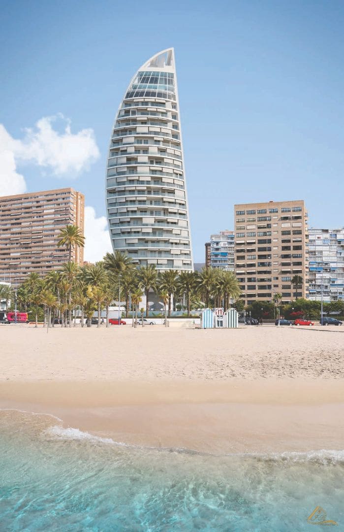2 quarto Apartamento para venda em Benidorm com piscina garagem - 1 100 000 € (Ref: 9296142)