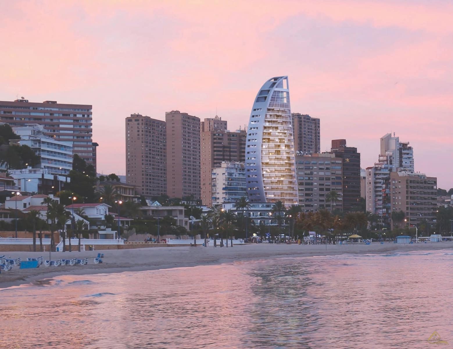 2 quarto Apartamento para venda em Benidorm com piscina garagem - 1 100 000 € (Ref: 9296142)