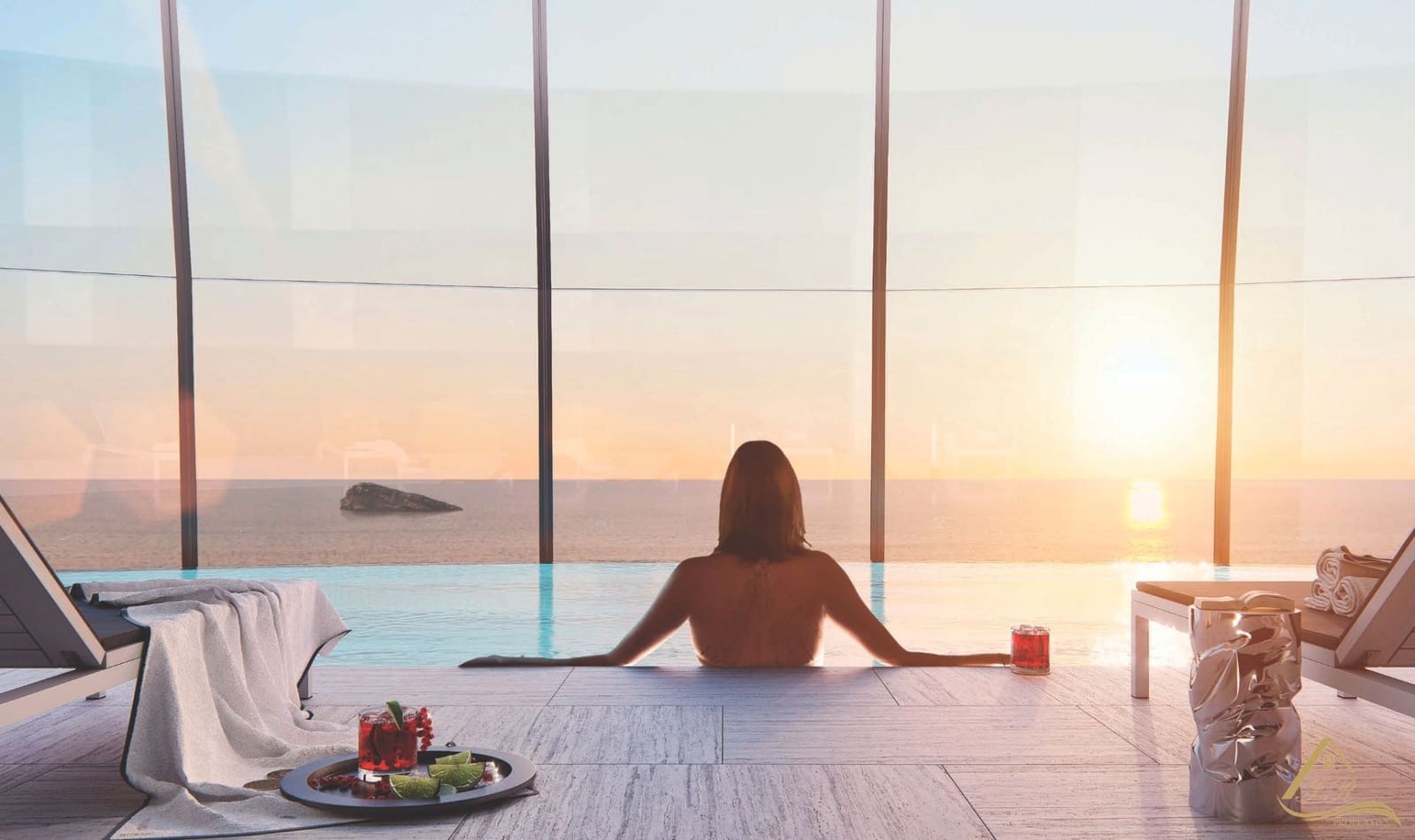 2 quarto Apartamento para venda em Benidorm com piscina garagem - 1 100 000 € (Ref: 9296142)