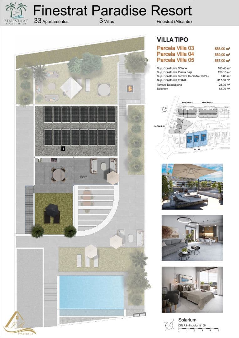 4 quarto Moradia para venda em Finestrat com piscina garagem - 1 150 000 € (Ref: 9296144)