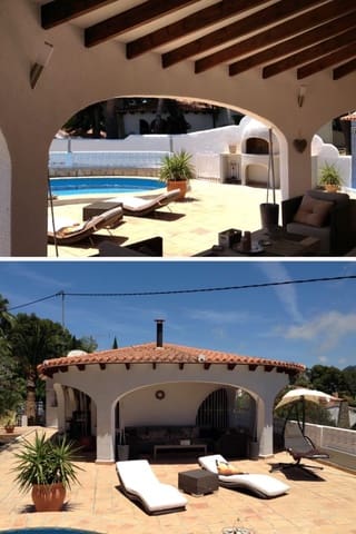 3 makuuhuone Huvila myytävänä paikassa Benissa mukana uima-altaan 
autotalli - 645 000 € (Ref: 9478529)