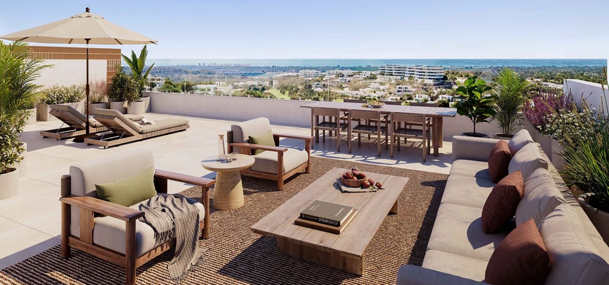 3 slaapkamer Flat te koop in Las Colinas Golf met zwembad garage - € 615.000 (Ref: 10060855)