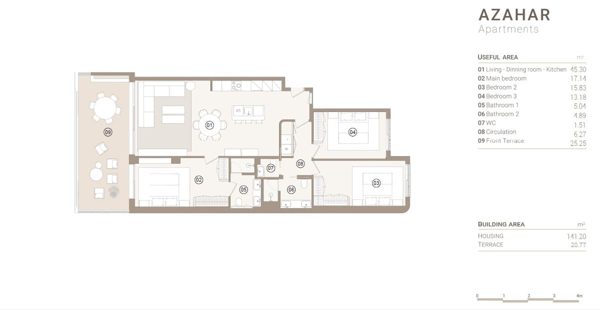 3 Zimmer Wohnung zu verkaufen in Dehesa de Campoamor mit Pool Garage - 650.000 € (Ref: 9691516)