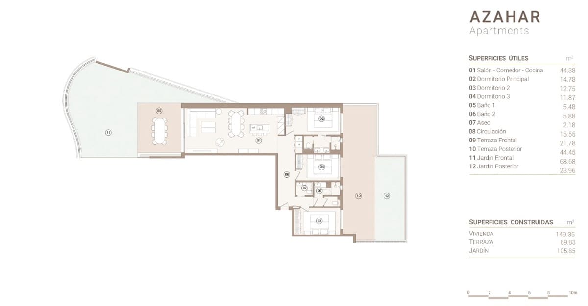 3 Zimmer Wohnung zu verkaufen in Dehesa de Campoamor mit Pool - 610.000 € (Ref: 9691517)