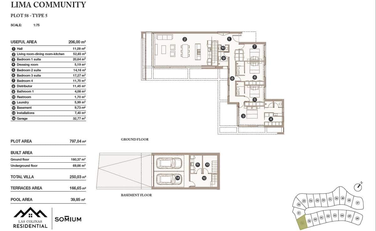 3 camera da letto Villa in vendita in Las Colinas Golf con piscina - 1.575.000 € (Rif: 9694313)