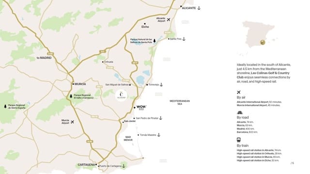 3 soveværelse Villa til salg i Las Colinas Golf, Orihuela med swimmingpool - € 1.575.000 (Ref: 9694313)