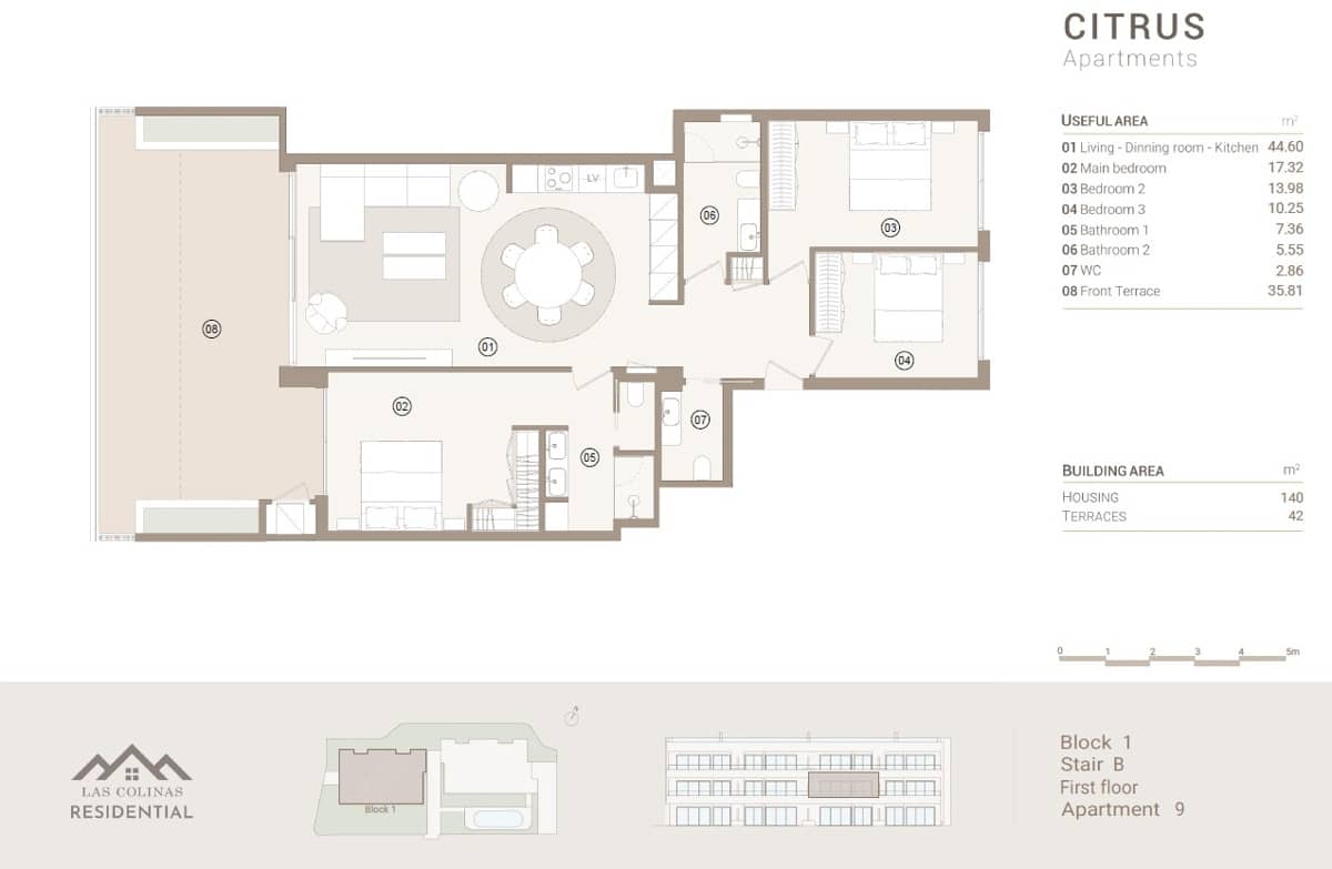 3 bedroom Flat for sale in Orihuela Costa with pool - € 640,000 (Ref: 9694317)