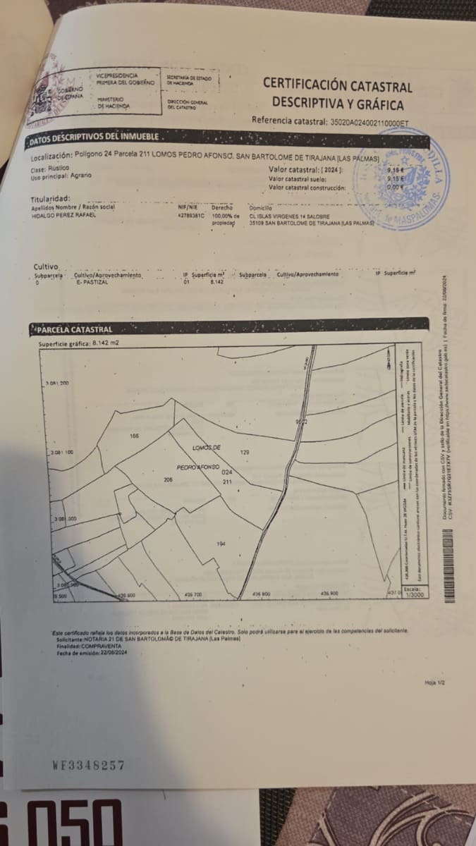 Terreno/Finca Rústica en Maspalomas en venta - 50.000 € (Ref: 9485469)