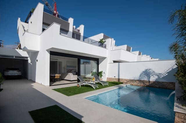 3 soverom Hus til salgs i Santiago de la Ribera, San Javier med svømmebasseng garasje - € 595 000 (Ref: 9121902)