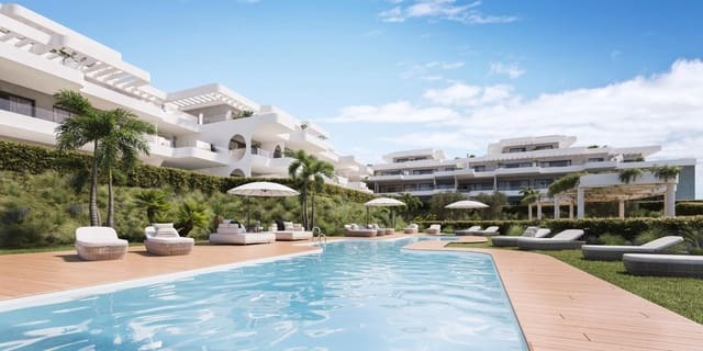 2 sovrum Lägenhet till salu i El Padrón, Estepona med pool garage - 412 000 € (Ref: 9123101)