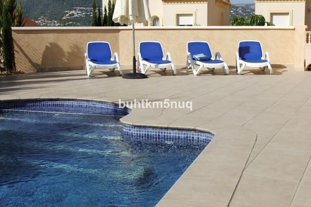 4 makuuhuone Huvila myytävänä paikassa Pueblo, Calpe / Calp - 895 000 € (Ref: 9363665)