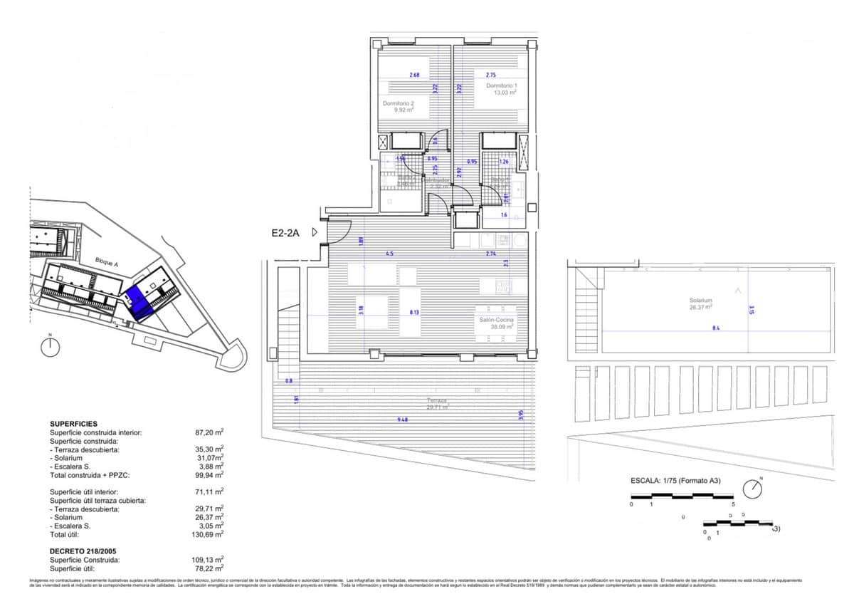 2 makuuhuone Kattohuoneisto myytävänä paikassa Estepona - 399 000 € (Ref: 9363671)
