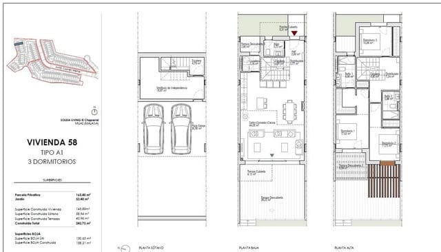 3 soveværelse Byhus til salg i La Cala de Mijas, Mijas - € 859.000 (Ref: 9364339)