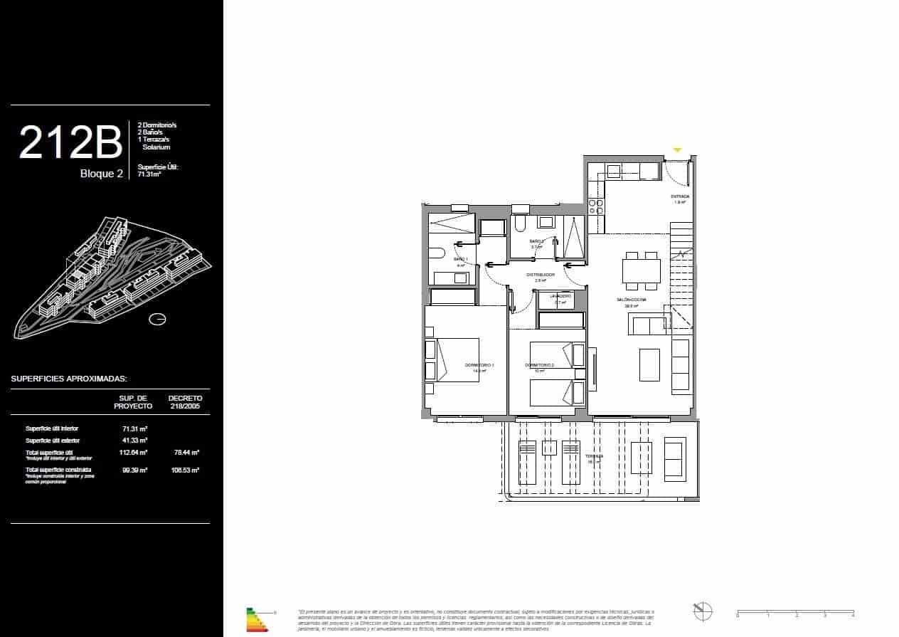 2 Zimmer Penthouse zu verkaufen in La Cala de Mijas - 519.000 € (Ref: 9364435)