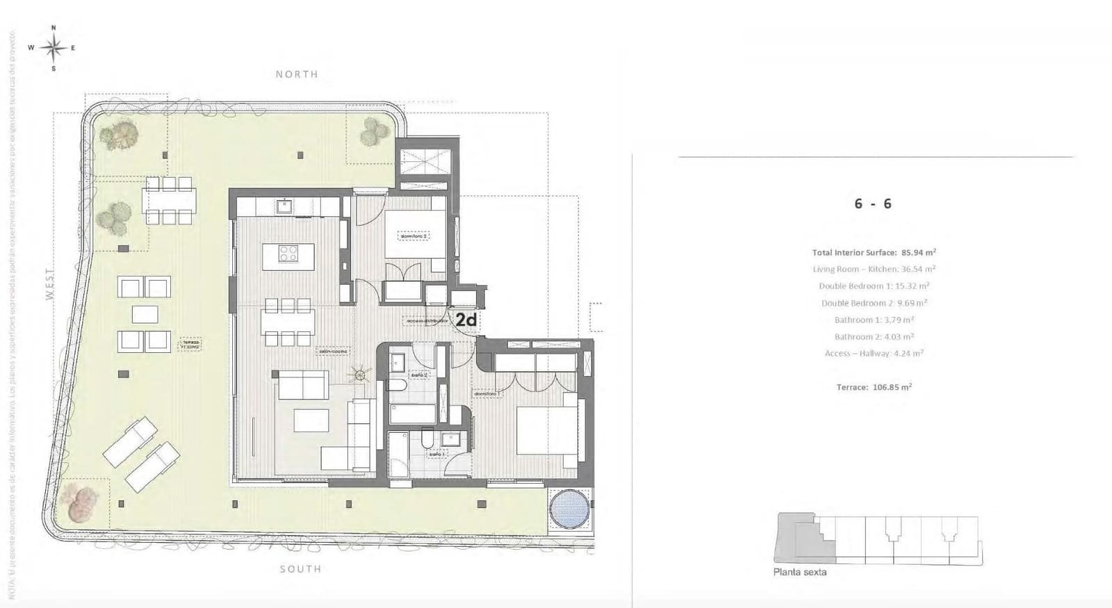 2 camera da letto Attico in vendita in Estepona - 790.000 € (Rif: 9364438)