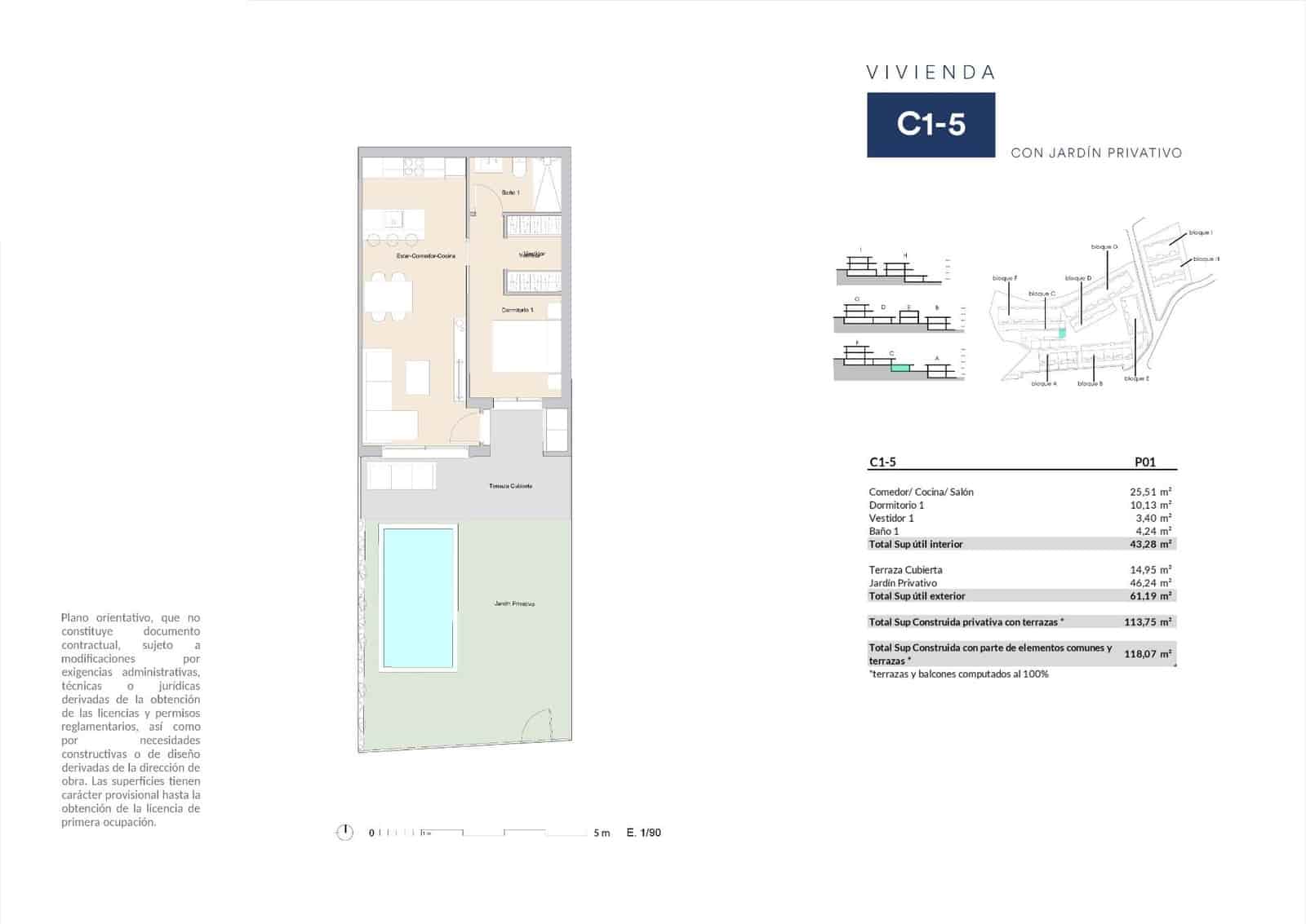 1 camera da letto Appartamento in vendita in Alfaz del Pi / L'Alfas del Pi - 243.000 € (Rif: 9364480)