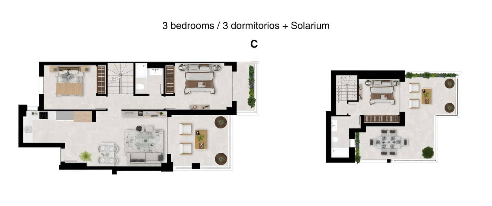 3 sovrum Takvåning till salu i Mijas - 574 000 € (Ref: 9364490)