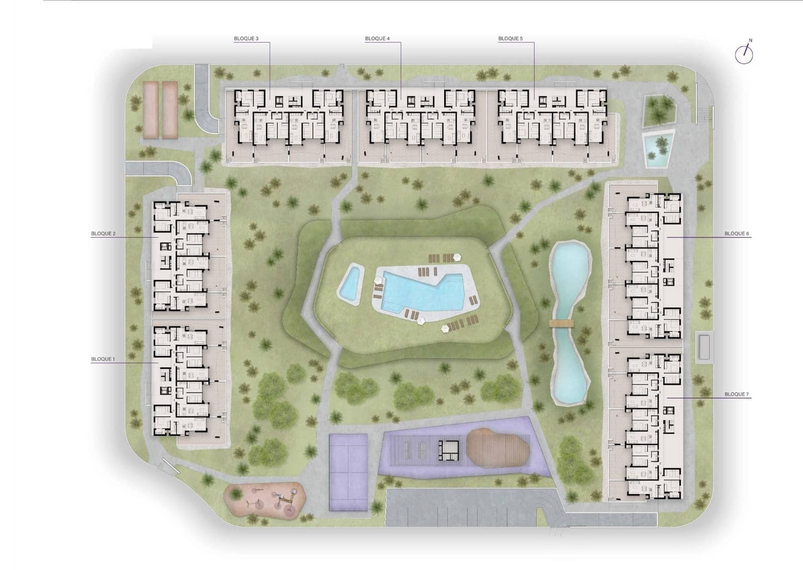 Apartamento de 2 habitaciones en La Siesta en venta - 289.000 € (Ref: 9364512)