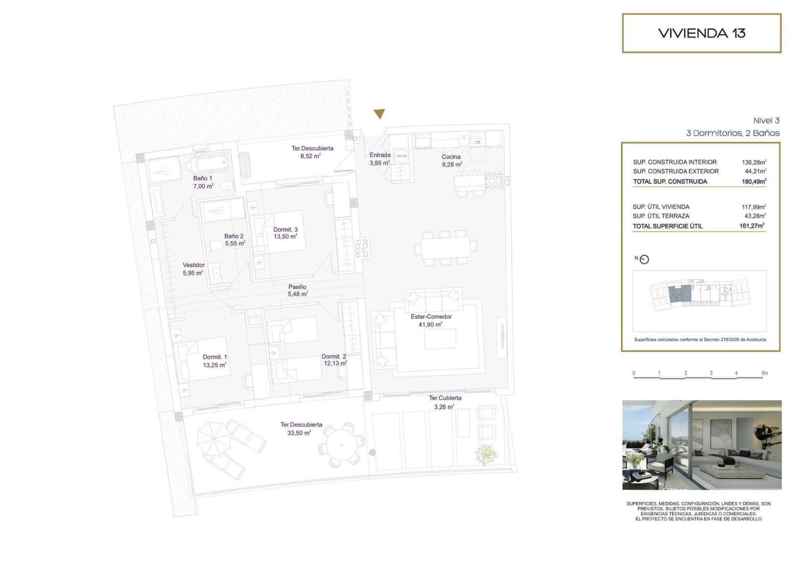 3 soverom Penthouse til salgs i Torrequebrada - € 1 040 000 (Ref: 9364554)