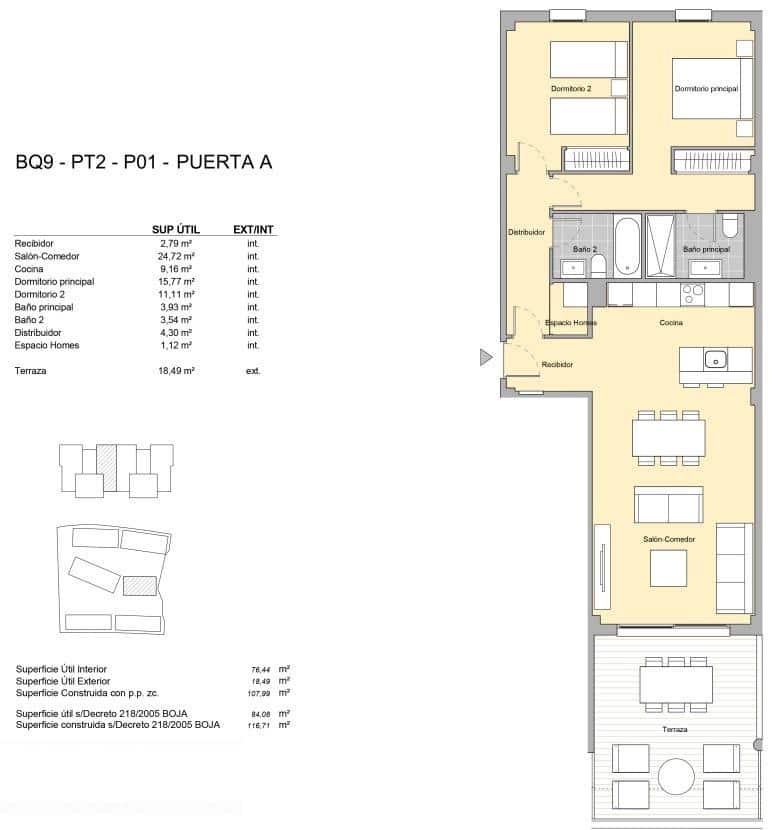 2 quarto Apartamento para venda em Estepona - 315 000 € (Ref: 9364724)