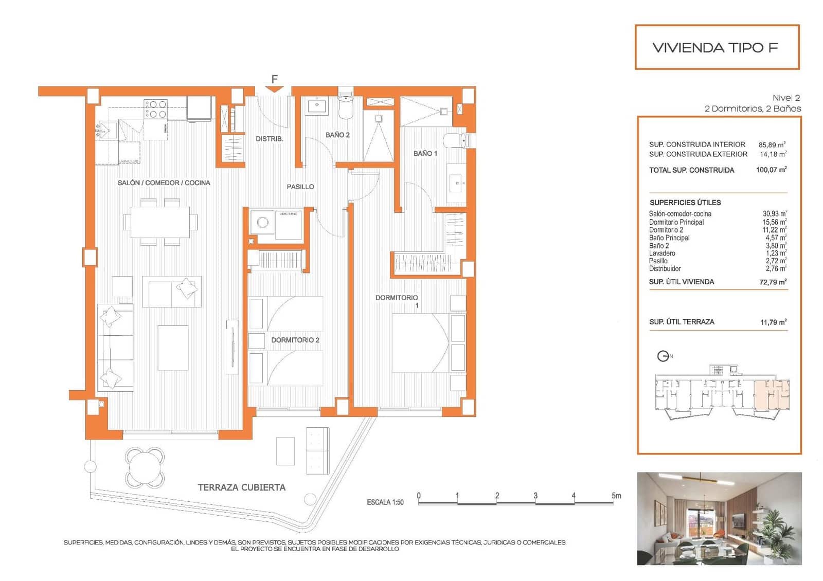 2 soveværelse Penthouse til salg i Fuengirola - € 423.000 (Ref: 9364861)