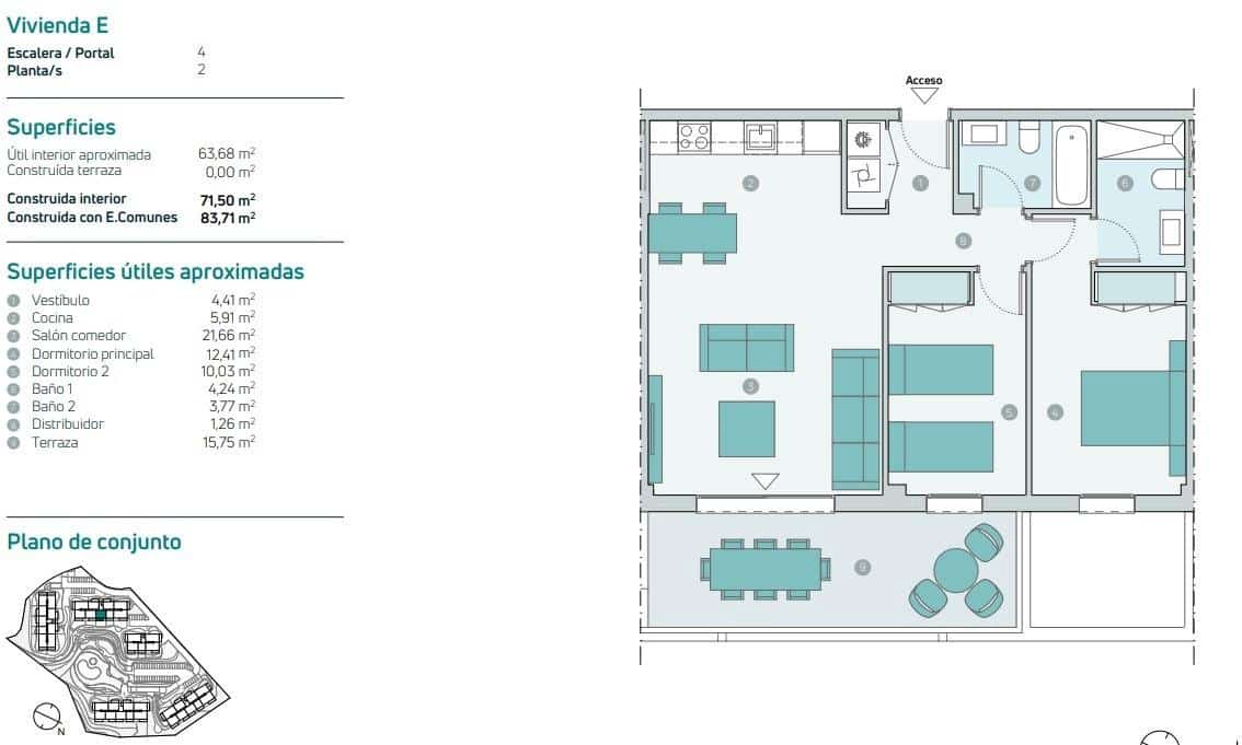2 slaapkamer Appartement te koop in La Cala de Mijas - € 359.000 (Ref: 9364867)