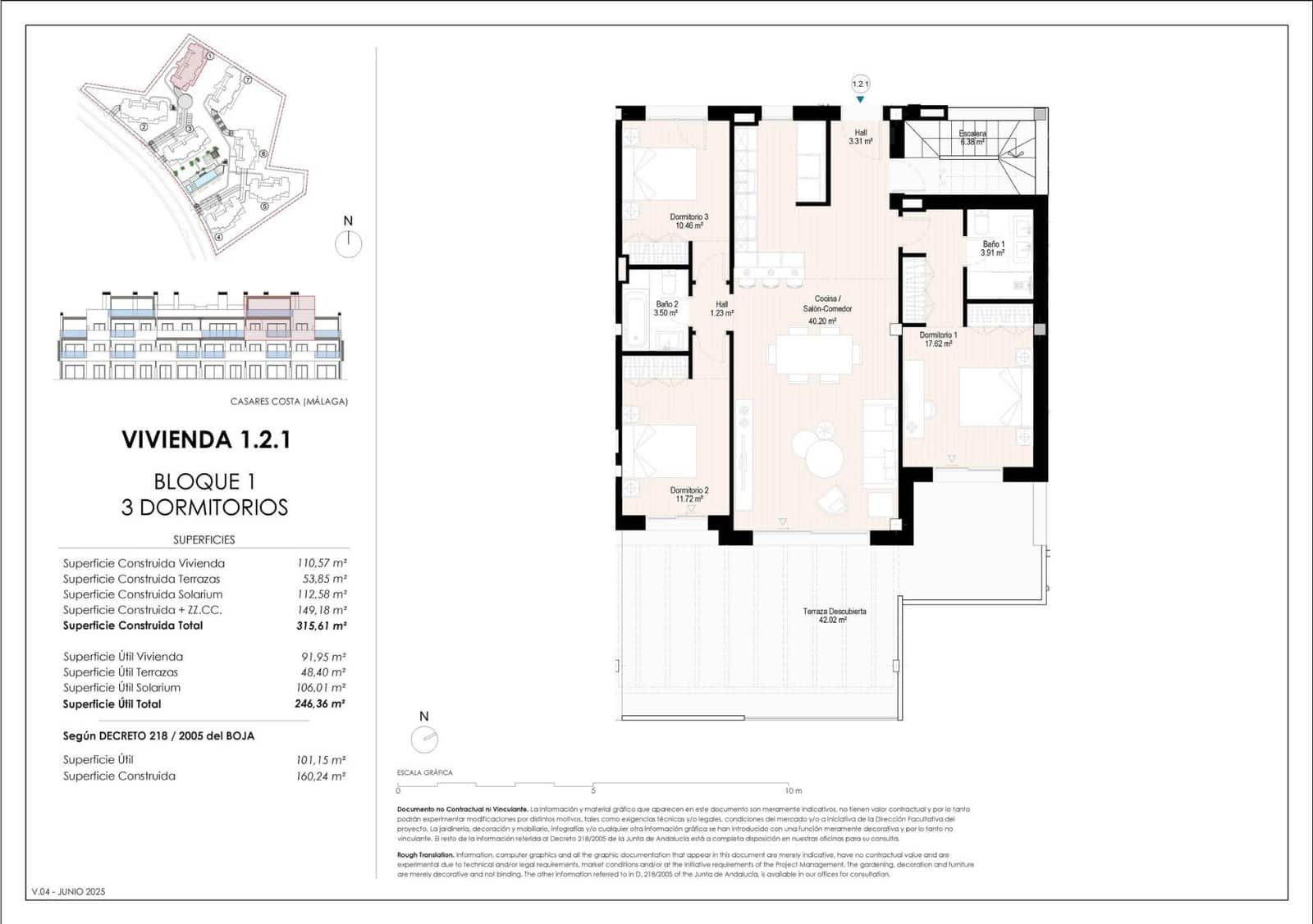 3 sovrum Takvåning till salu i Casares - 750 000 € (Ref: 9364964)