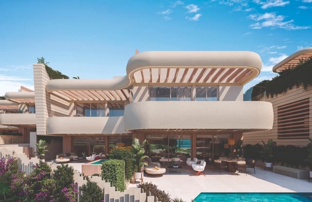 4 makuuhuone Ranta-asunto myytävänä paikassa Las Chapas, Marbella - 5 200 000 € (Ref: 9365036)