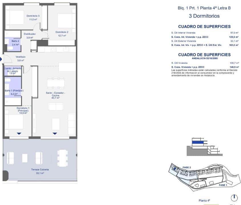 3 quarto Apartamento para venda em La Alcaidesa - 531 000 € (Ref: 9365088)
