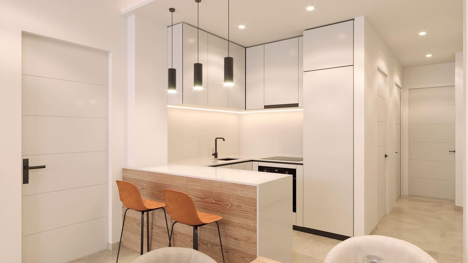 2 Zimmer Apartment zu verkaufen in Torrevieja - 240.000 € (Ref: 9365150)