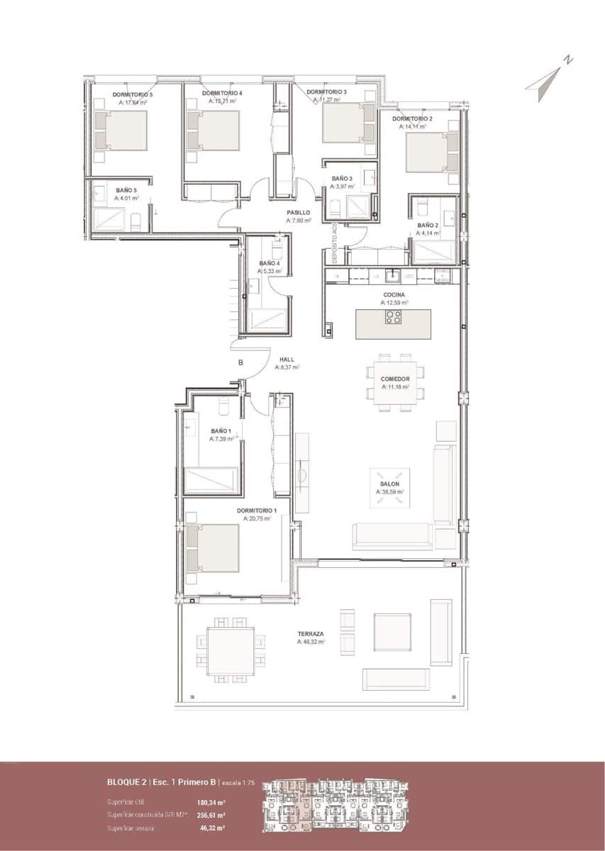 5 soverom Leilighet til salgs i New Golden Mile - € 1 678 770 (Ref: 9365182)