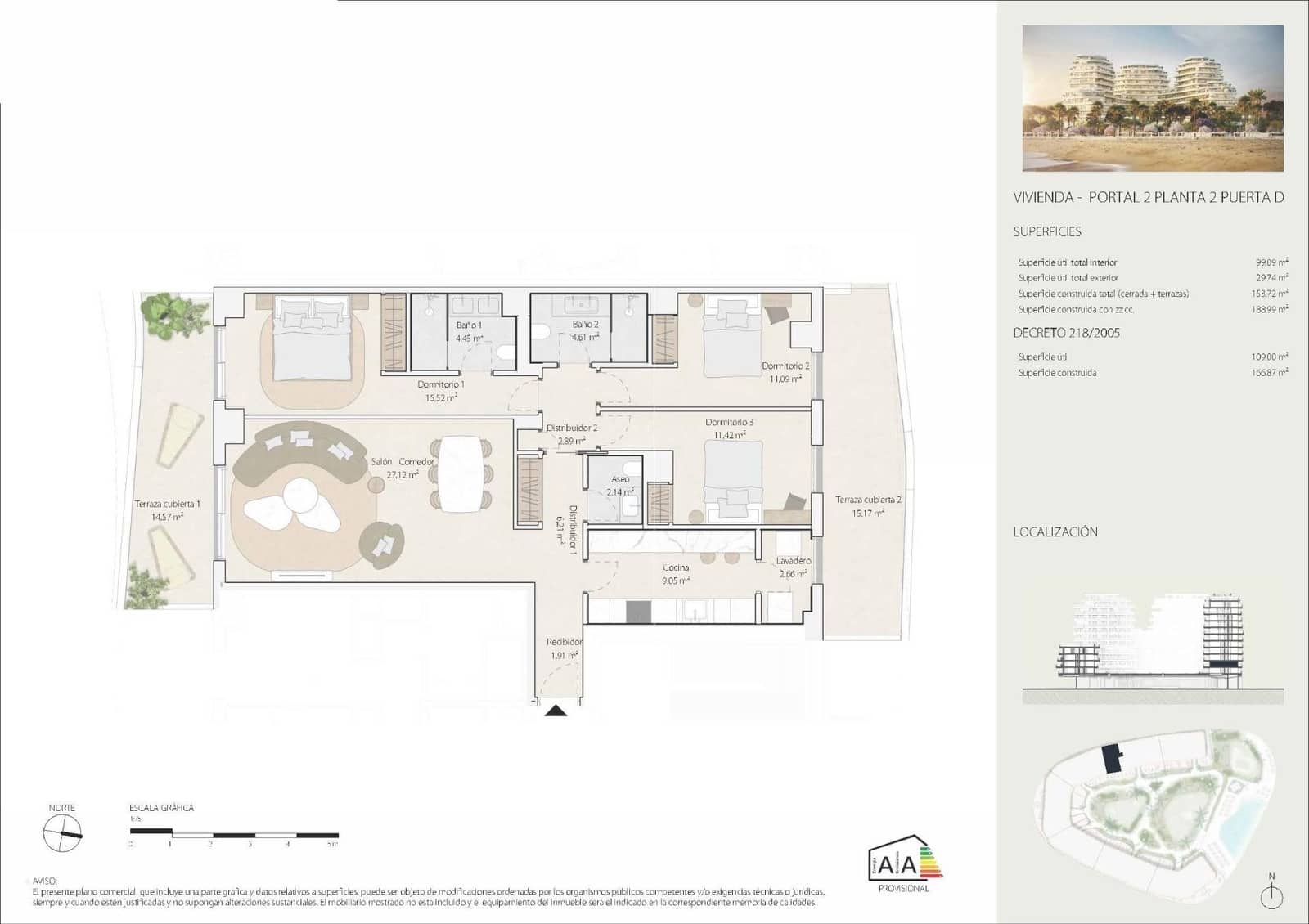 3 soveværelse Lejlighed til salg i Malaga by - € 1.300.000 (Ref: 9365285)