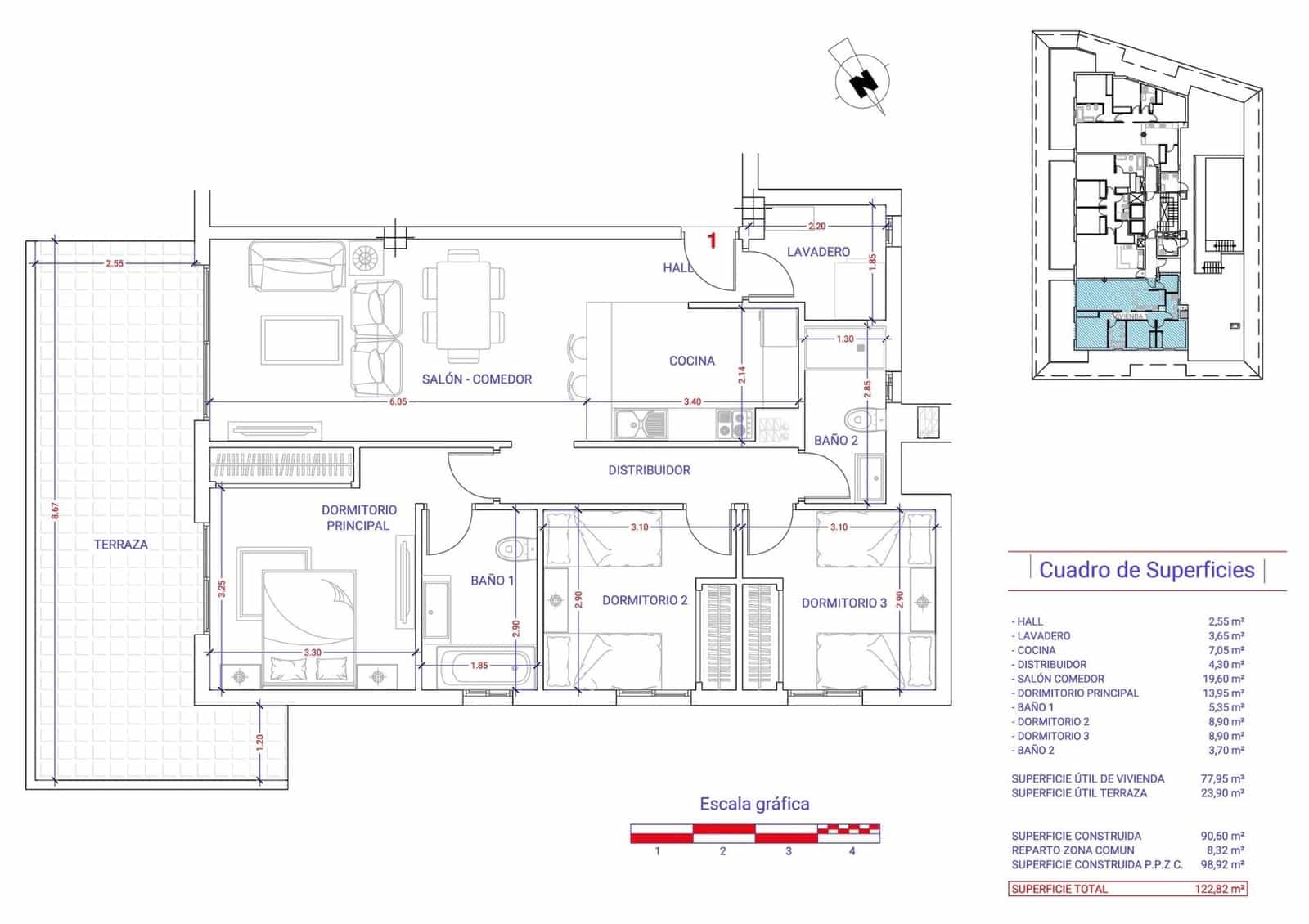 Ático de 3 habitaciones en Fuengirola en venta - 499.659 € (Ref: 9365374)