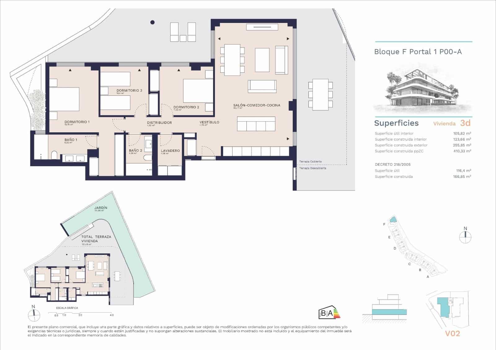 3 slaapkamer Appartement te koop in Buenas Noches - € 772.000 (Ref: 9365406)
